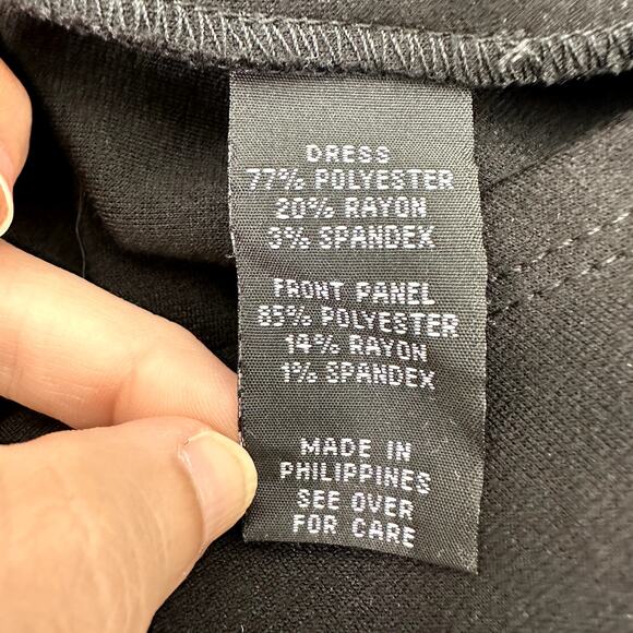 I.N. San Francisco Black/Red Fit and Flare Dress - Picture 8 of 8